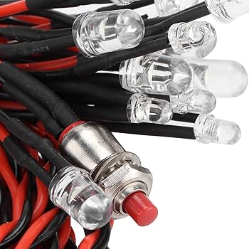 Amazon.co.jp: RC モデル リモート コントロール ライト、12 LED
